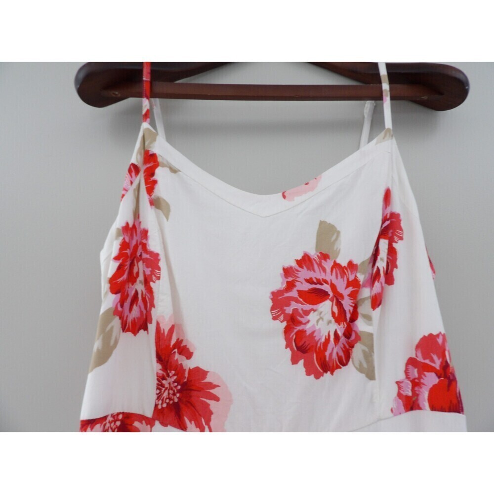 Old Navy Floral Midi Spaghetti Strap A Line Dress | Medium - Picture 7 of 12